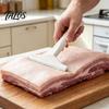 Food Processing Tool Pig Hair Removal Tool, T-Shaped Handle Stainless Steel Blade Scraper, T Shaped Scraper Easy Fat for Meat And Scraping Kitchen