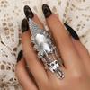 Domineering Dragon Head Scorpion Ring Joint Bendable Ring Men's Fashion Skull Ring