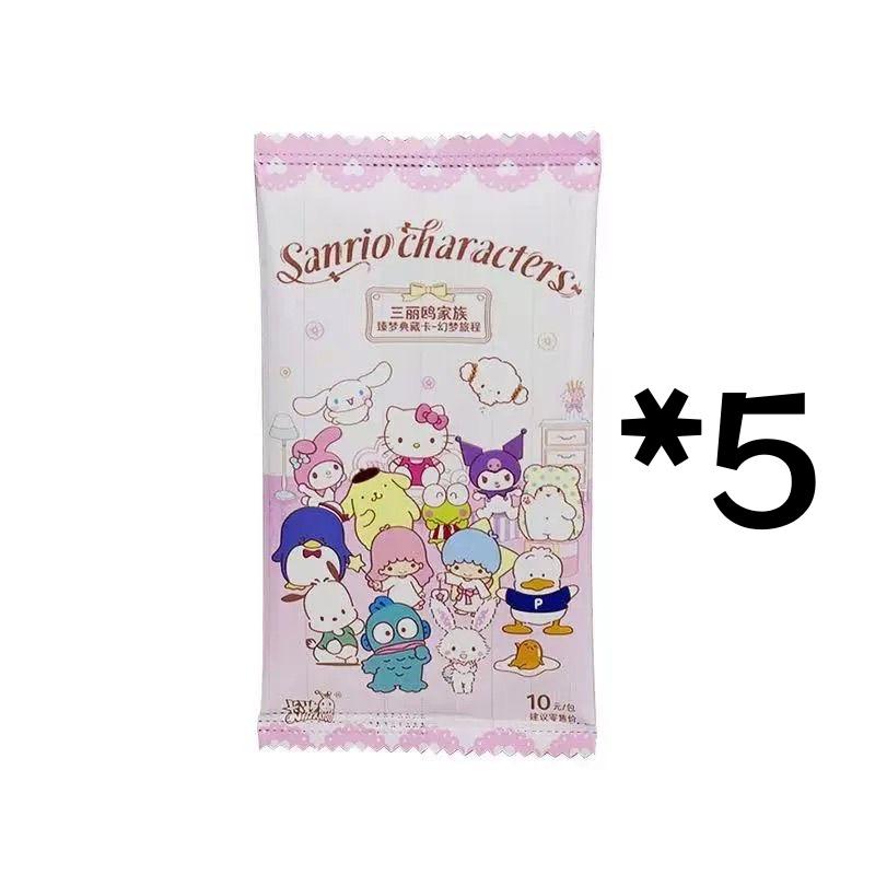 New Sanrio Family Card Cute Dream Multiple Series Kuromi Melody   Collection Cards