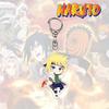Anime Naruto Acrylic Keychain Accessaries Uzumaki Naruto Cartoon Keyring
