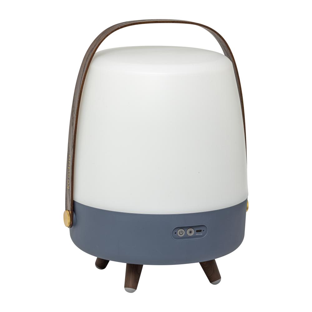 Kooduu - Lampa LED Lite-up Play 2.0 z wbudowanym głośnikiem Bluetooth (sound by JBL), Błękit oceanu, Kooduu