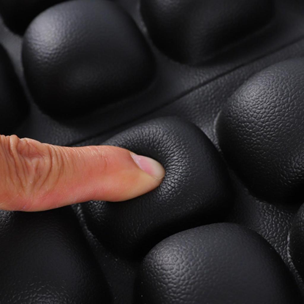 Foldable Motorcycle Seat Pad with Straps Flexible for Touring, Commuters