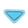 Diy Embroidery Stickers Triangular Sew Patches For Clothing Sequin Patch Badge
