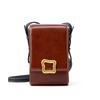 Mini Square Bag Messenger Bag New Cowhide Women's Bag Versatile Mobile Phone Bag Premium Bag