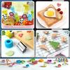 Axroad Mall 28-Piece Cookie Cutter Set, Animal & Object Shapes, Safe Non-Toxic Stainless Steel/Plastic, 3.7cm Deep, 21x21x4cm, Multicolor