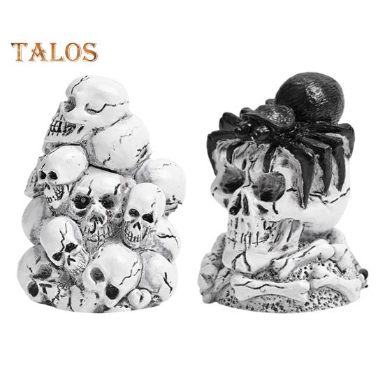 1/2Pcs Toilet Bolt Cover Decoration Easy Installation Skull Shape Design Hide Ugly Bolts Toilet Screw Cover