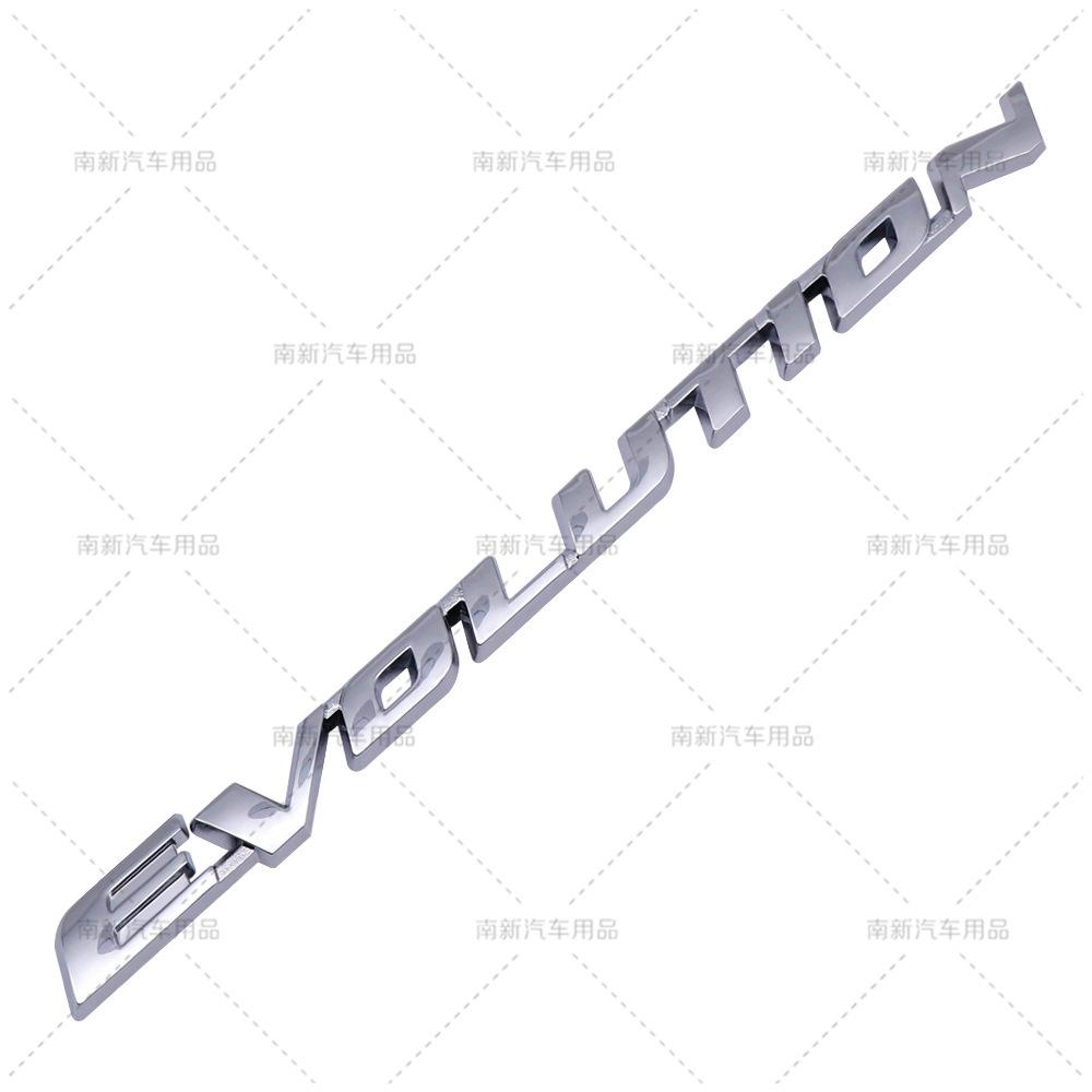Applicable to Outlander Lancer Diamond Yishen modified EVOLUTION car logo rear logo body