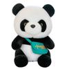 Backpack Panda Doll Plush Toy Satchel Giant Panda Doll Child Accompanying Gift