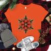 Funny Christmas Snowflakes Letter Printing T-Shirts  Women Summer Tee Shirt Femme Casual Short Sleeve Round Neck Tops T-Shirt