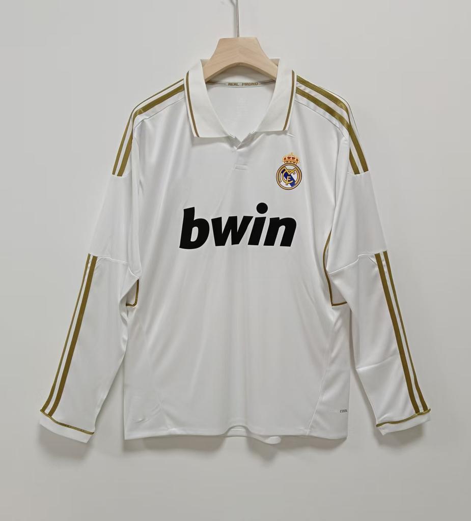 Langarm Vintage Trikot Fußballtrikot Real Madrid, Manchester United, England Arsenal, Portugal Inter Mailand AC Replica Trikot
