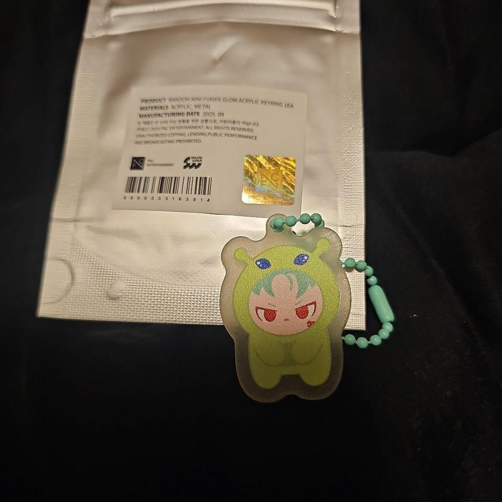[USED] P1Harmony Giho Acrylic Key Ring Korean Pop-Up P1KIDS