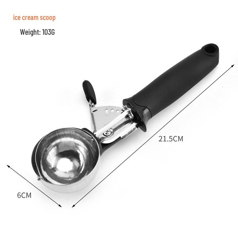 Stainless Steel Ice Cream & Fruit Scoop Spoon