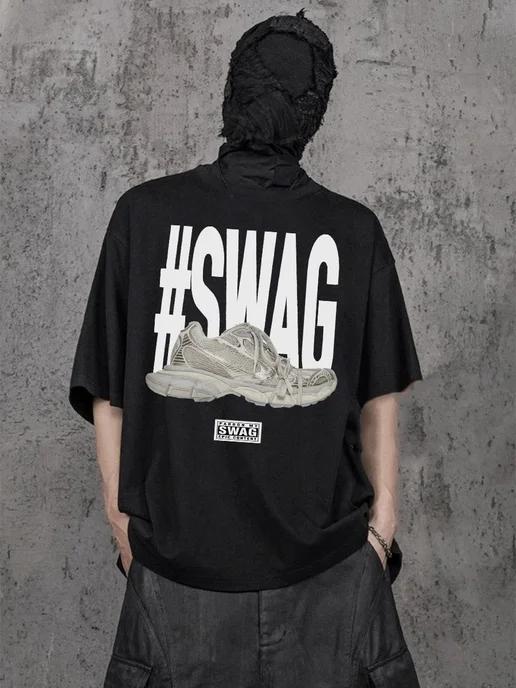 Oversized Y2K Swag T-shirt 2XL