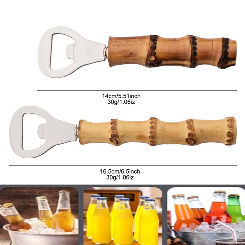 A84E-Portable Bottle Opener Multi-Function Bottle Opener Stainless Steel Beer Bottle Opener