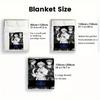 Hypnosis Mic 2D Flat Pattern Flannel Blanket High quality All Seasons Warmth and Comfort Perfect for Christmas Gifts.NMT0928248