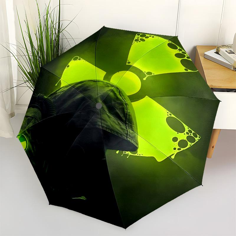 1pc Call of Duty Windproof Automatic Umbrella, Portable Folding Design, Lightweight for Women/Men242