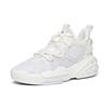 Anta Dominator Non-Slip Lightweight Durable Mid-Top Skate Shoes Women Skate Shoes White Purple 122128084-6