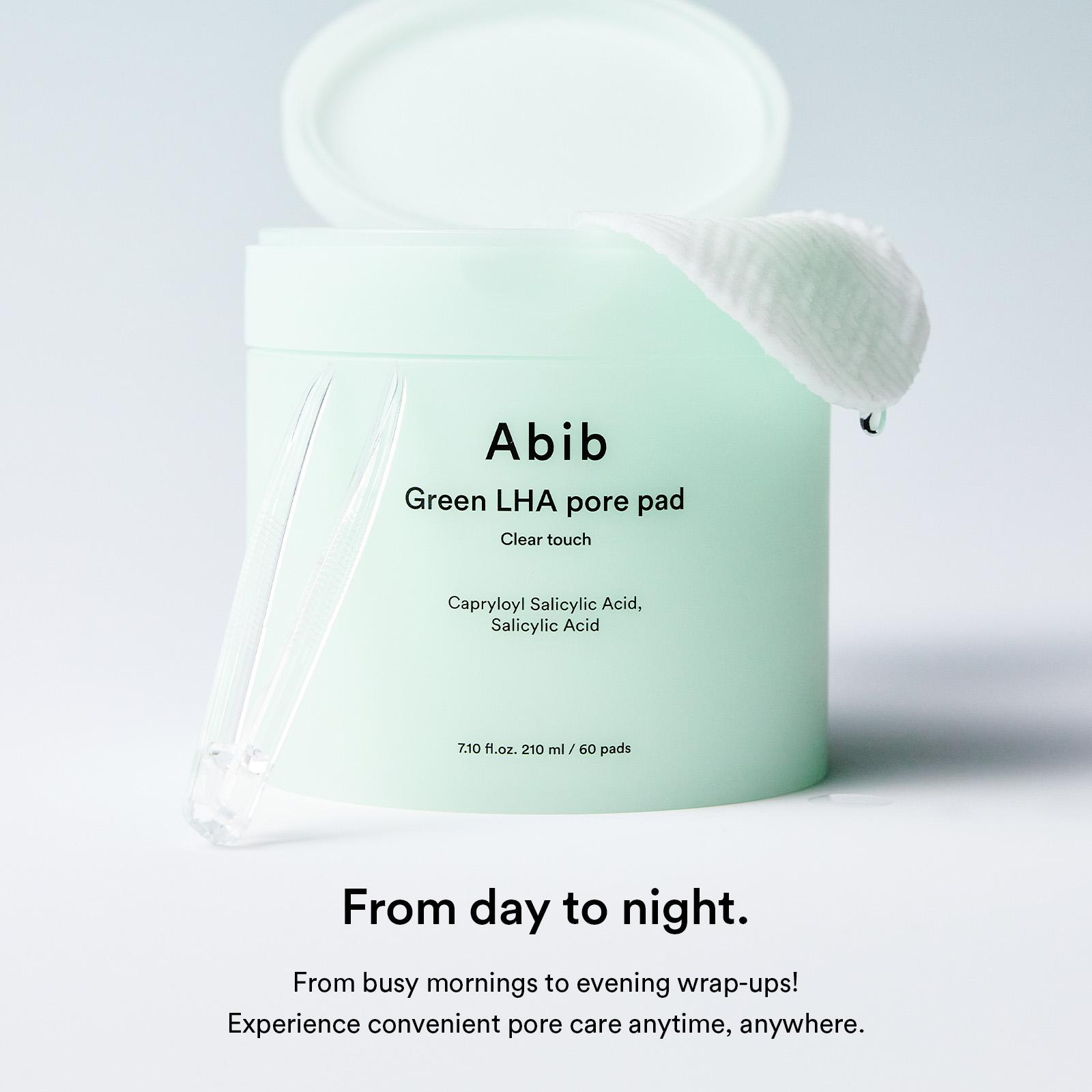 

Abib Green LHA Pore Pad 60pads +RANDOM GIFT