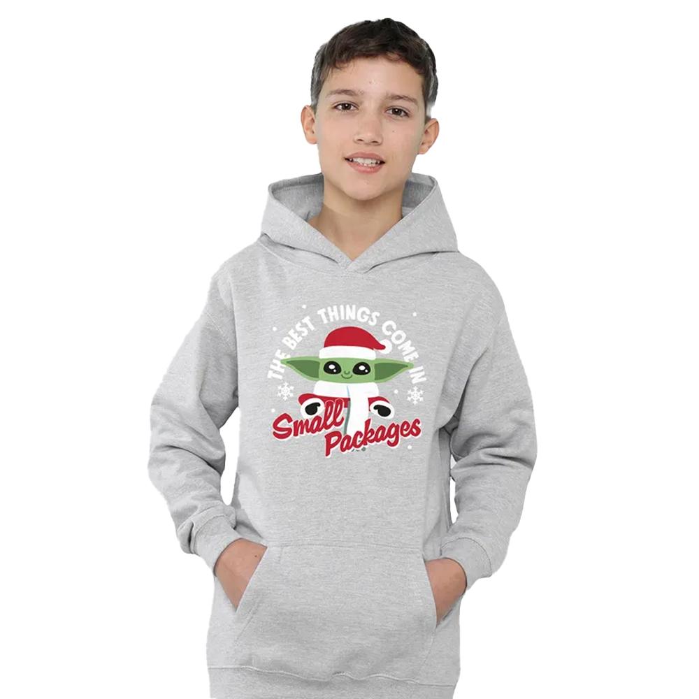 Star Wars The Mandalorian Childrens/Kids Grogu Snowflake Hoodie