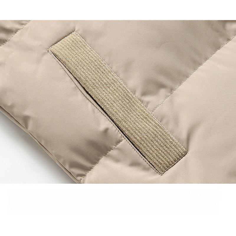 A New Style of Cotton-padded Winter Jacket with Added Fleece and Thickened Warmth
