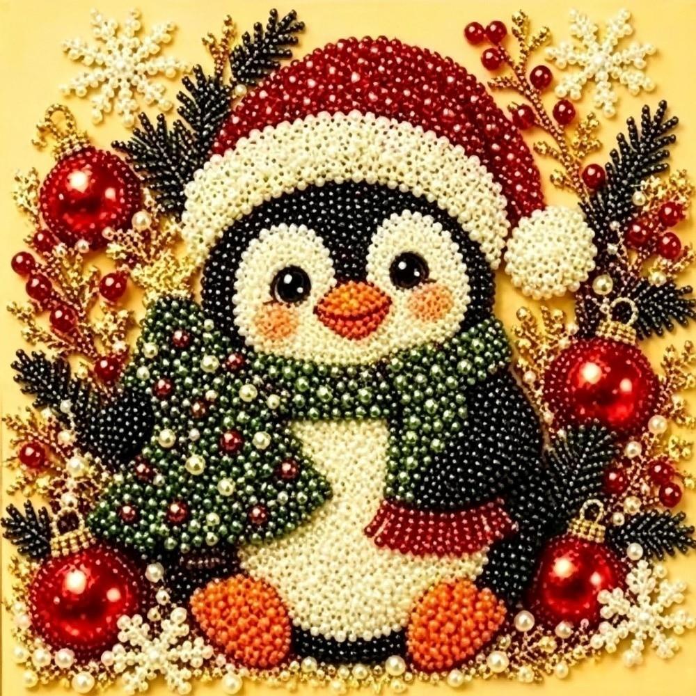 Santa Claus Christmas Rhinestone Painting Art Kit Santa Crystal Painting Set Beginner Friendly