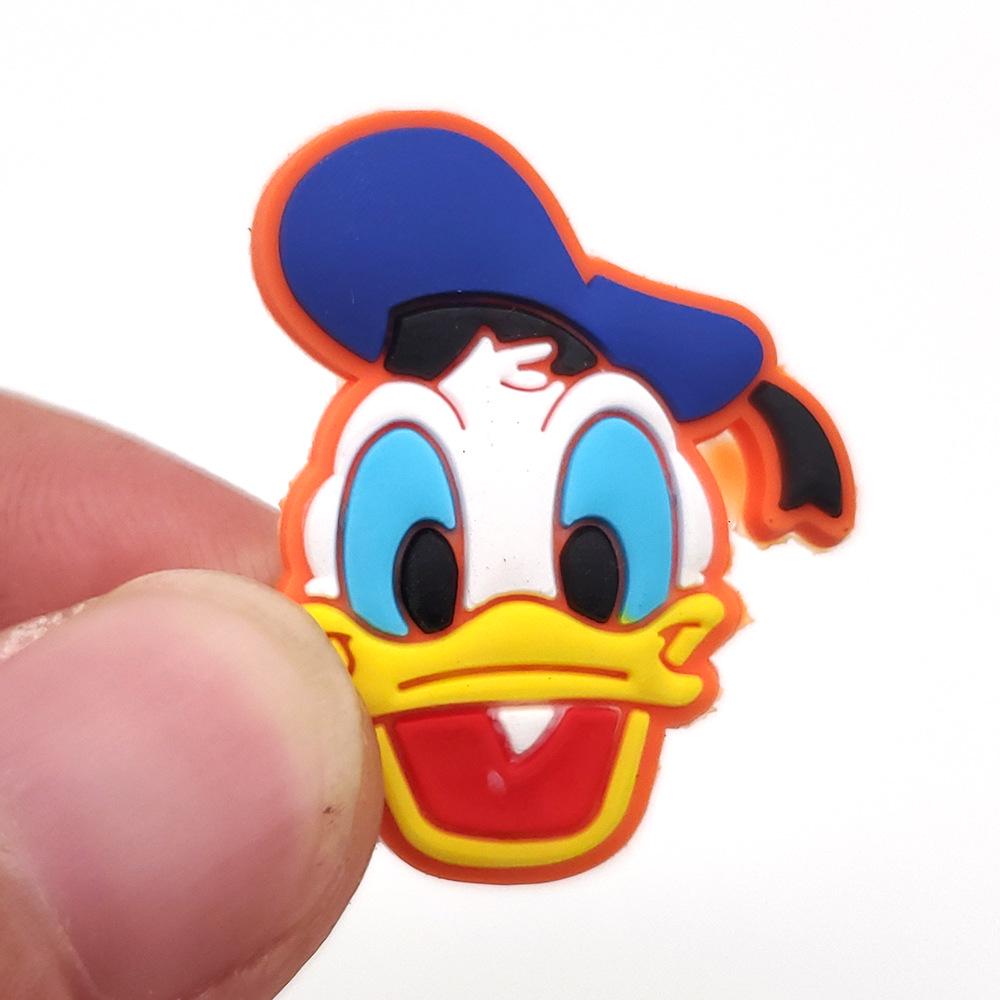 Disney Mickey & Donald Shoe Charms – PVC Beach Shoe Decorations