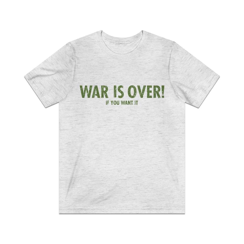 War Is Over 1972 Vintage Men s T shirt L