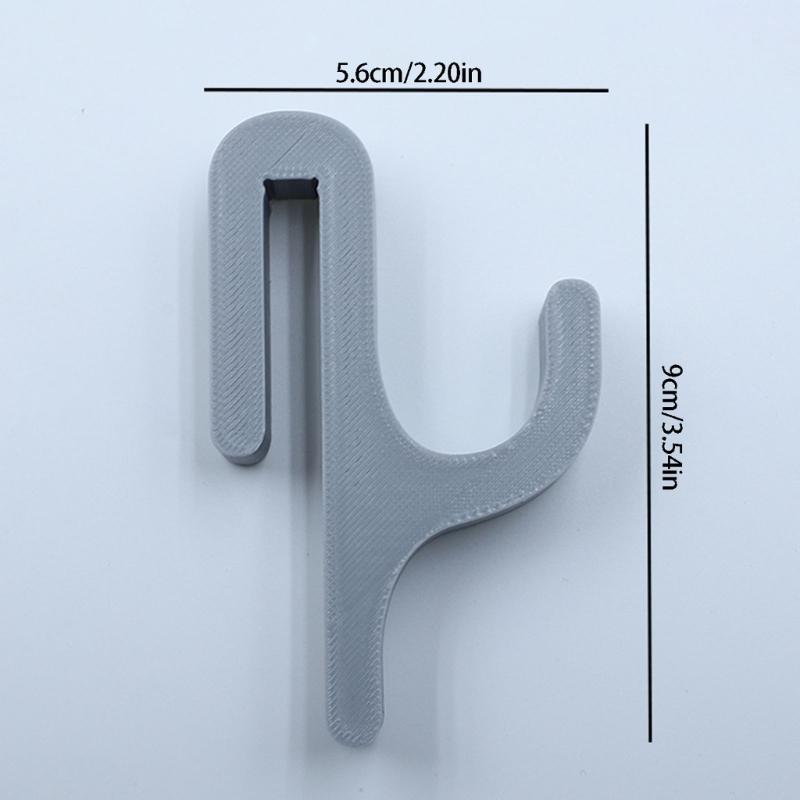 10Pcs Plastic Hanging Hooks For Shower Door Portable Portable Storage For Travel Camping Or Home Organization