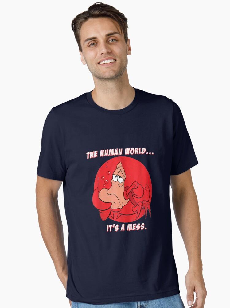 The Little Mermaid The Little Mermaid Sebastian The Human World Essential T-Shirt
