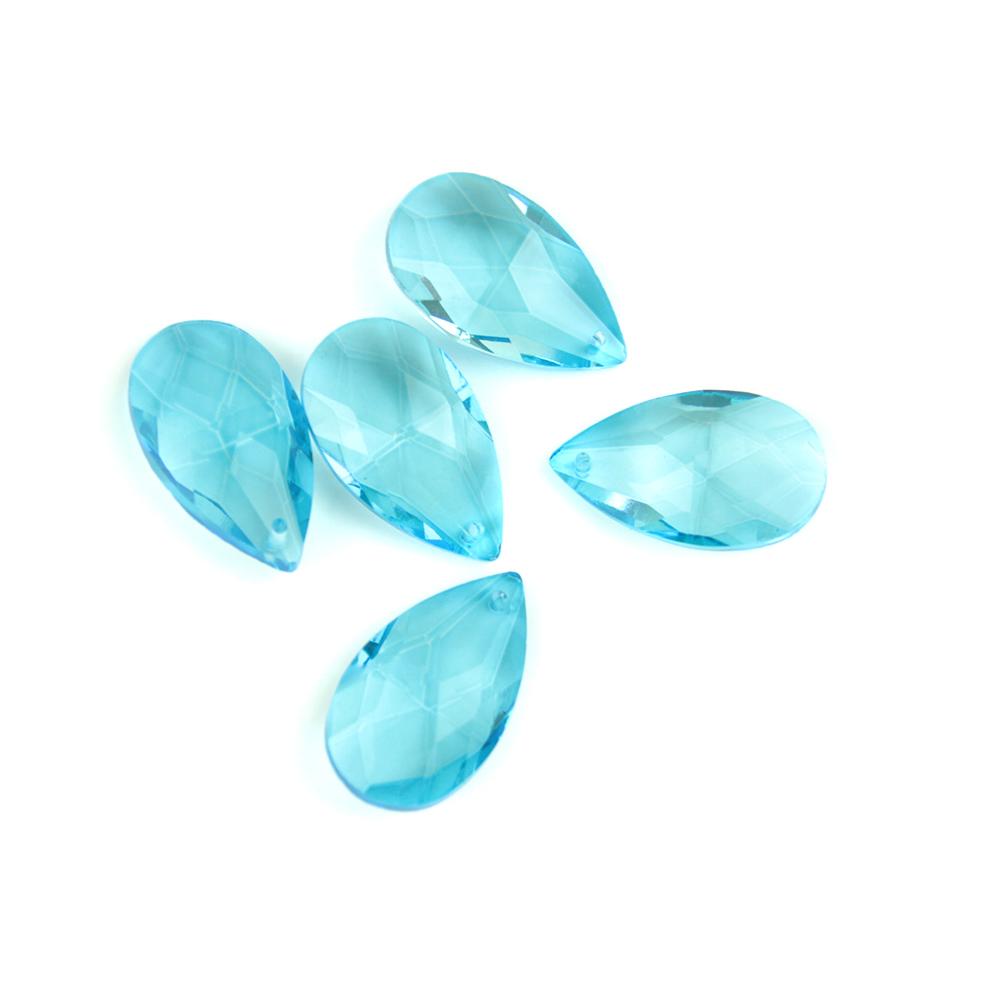 50Mm Tear Drop Crystal Lighting Pendants Glass Ceiling Chandeleir Parts Beads Garland Strand Accessories Wedding Party Decor