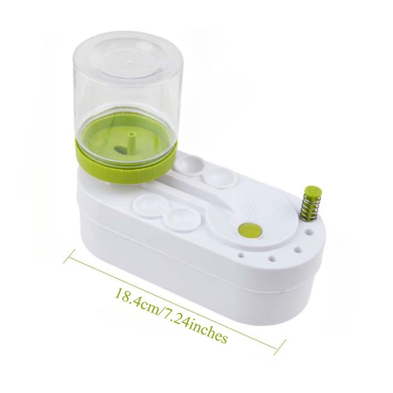 1PCS New Cleaning Bucket Art Tools Paint Brush Cleaner With Drain Button Automatic Water Circulation Paint Brush Cleaning Machine