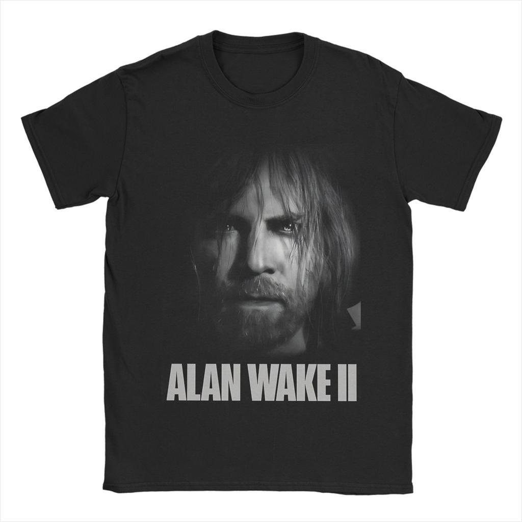 Alan Wake TShirt for Unisex Inspired Old Gods Of Asgard Band Leisure 100 Cotton Tee Shirt O Neck Short Sleeve T Shirt Summer Tops