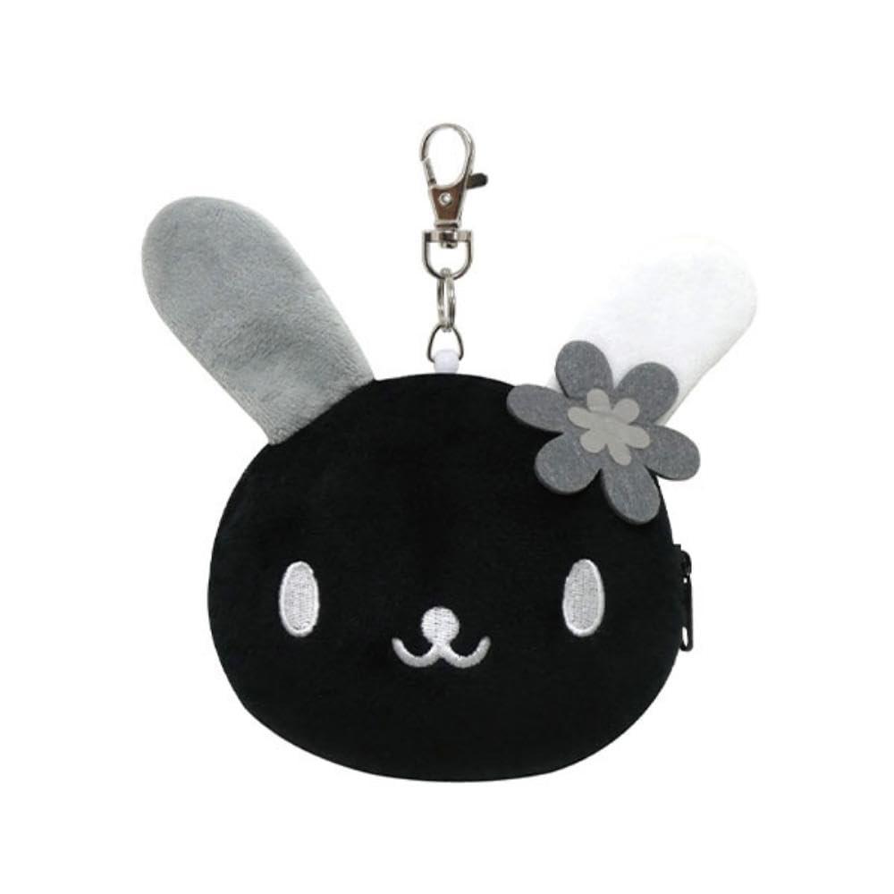 K Company Sanrio Characters (Monochrome Series) Face Pass Case Usahana SACM-PC-US H10.7 x W13 D4cm