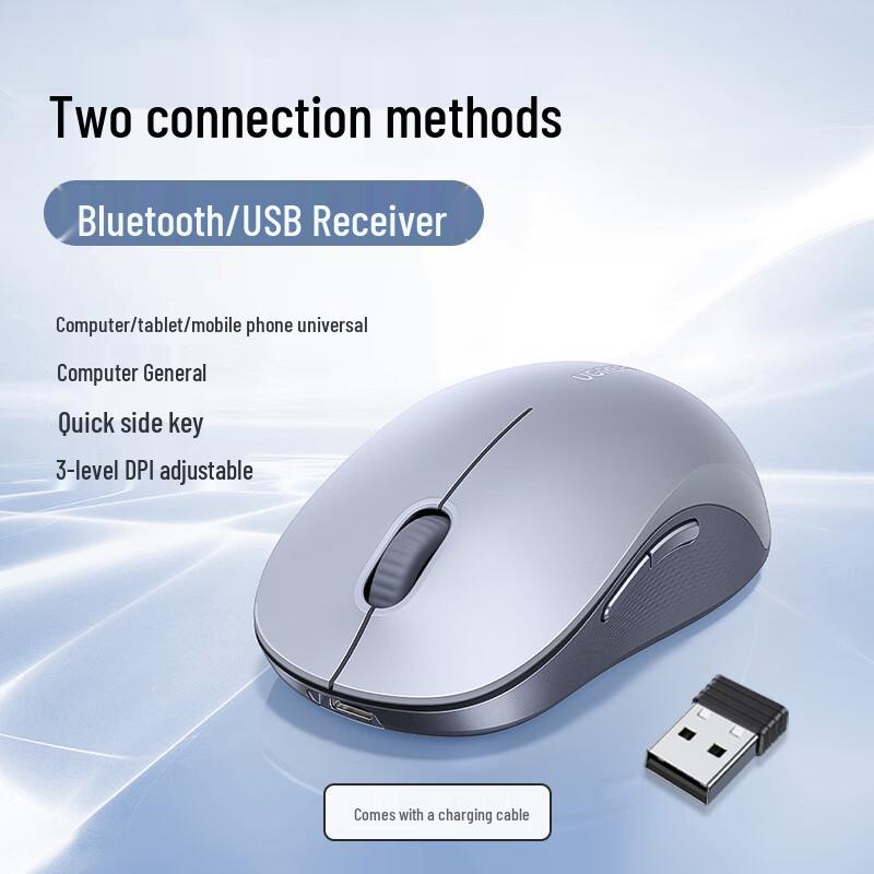 

UGREEN Dual Mode Wireless Bluetooth Silent Mouse