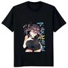 Anime Demon Girl Waifu Graphic T-Shirt