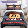 Roblox 239 Customize your name Bedding Set Breathable Duvet Cover with Pillowcases Home Decoration Birthday Gift