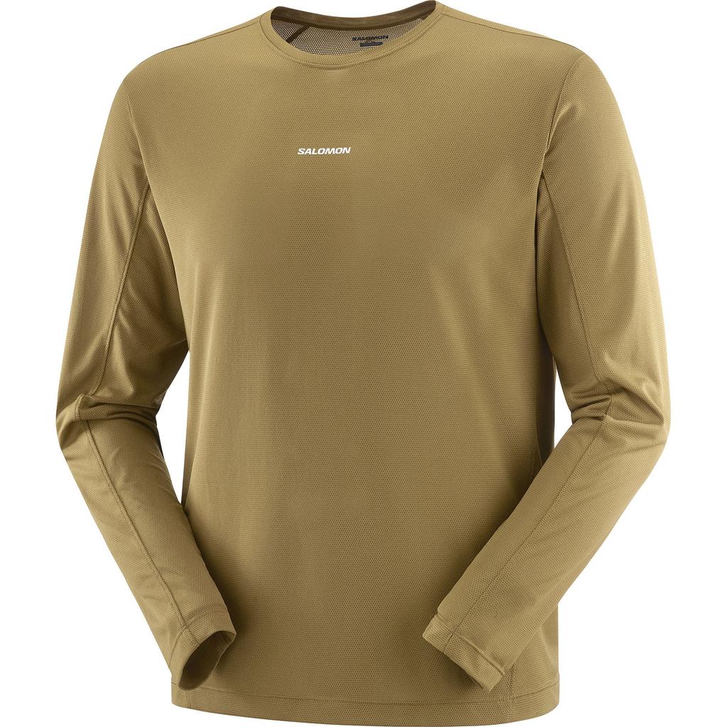 SALOMON Shakeout Core Stylish Minimalist Long Sleeve T-Shirt Men Tops C26402