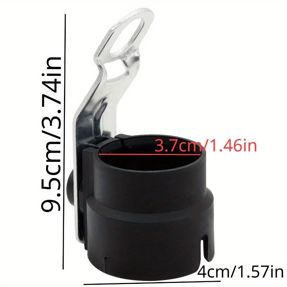 Waterproof Tow Bar Plug Holder, Sturdy Plastic 7-13 Pin Bracket, Practical Trailer Installation Accessory