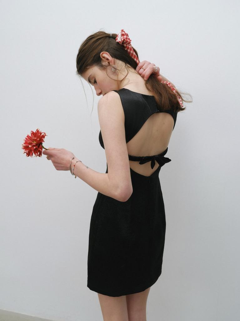 Sinseuden Tonight Back Cutout Mini Dress