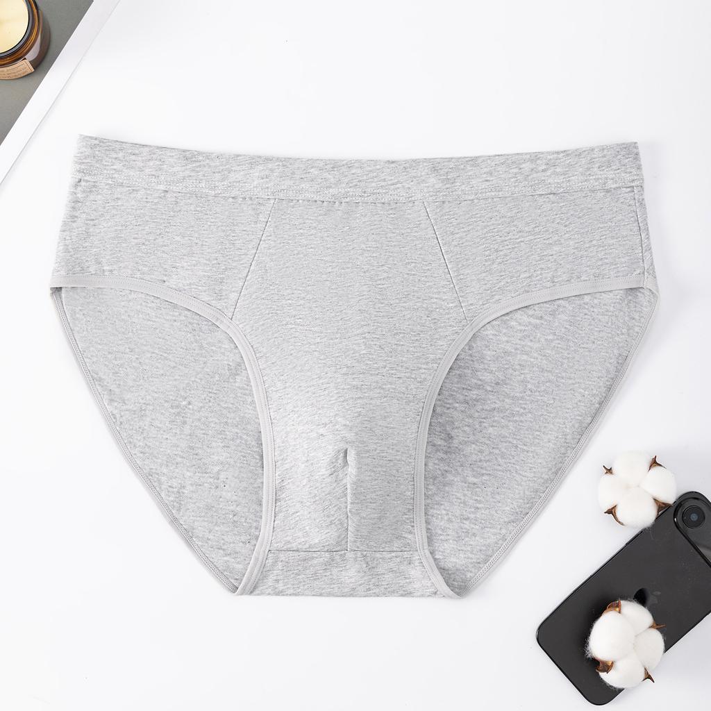A Antibacterial Mens Cotton Breathable Briefs U Convex Underwear Wholesale