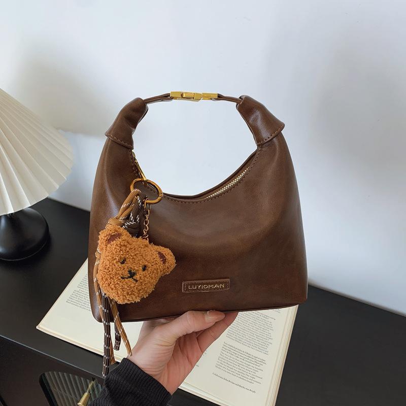 High-end Niche Bag Women's Versatile New Retro Fashion Messenger Bag Women's Portable Dumpling Bag