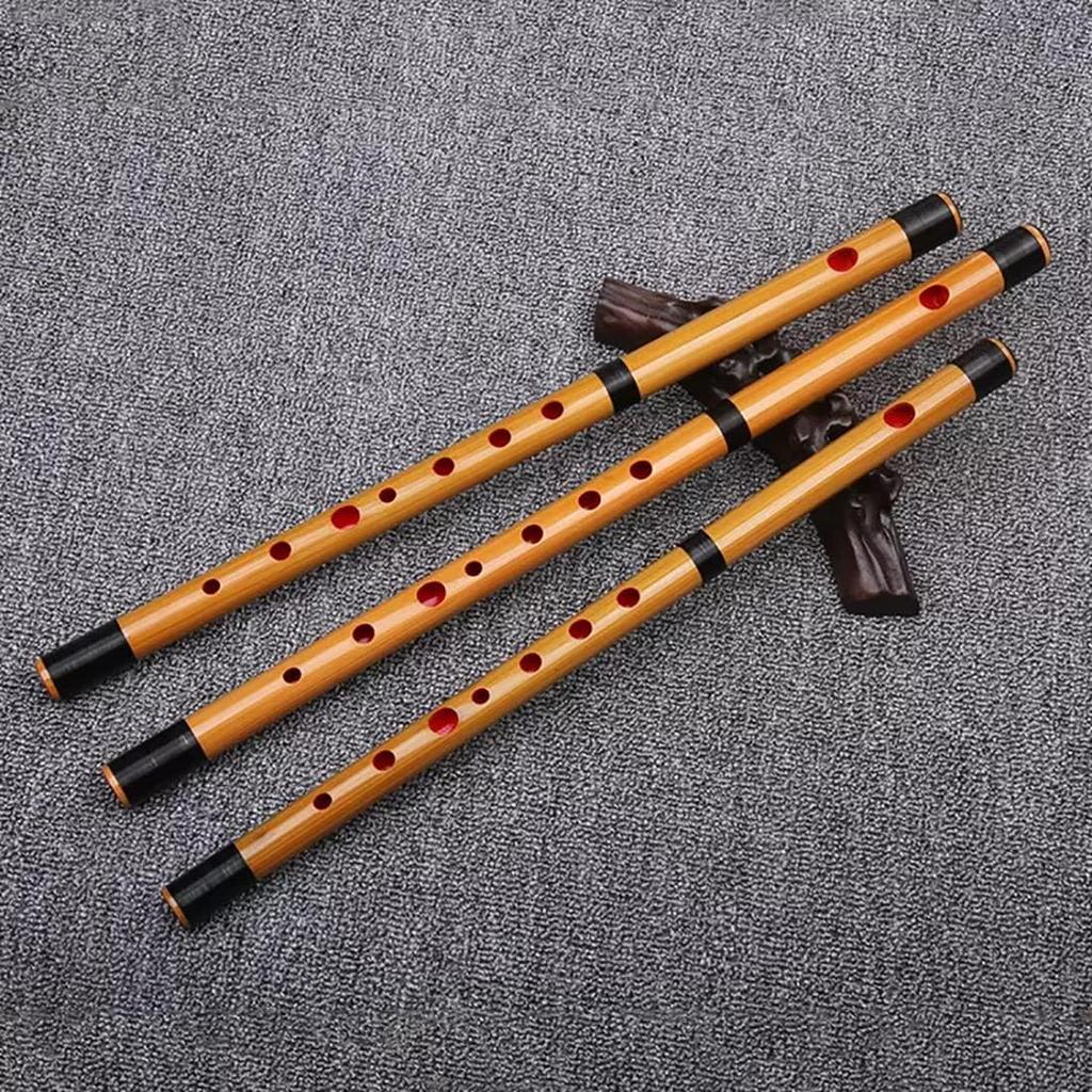 Jinchuan Bamboo Shinobue Japanese Traditional Musical Instrument for Festivals and Musical Instruments 8 Flute, (7 Holes, Pieces)