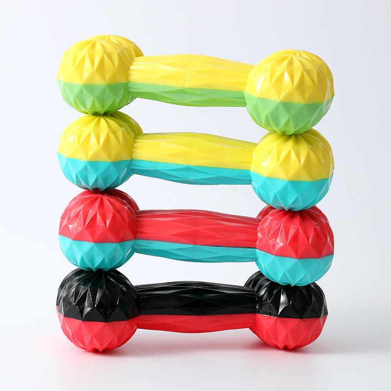 Pippi Tao TPR colorful bite-resistant toys, tooth grinding and teeth cleaning pet products dog toys