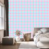 Candy Check Wallpaper Powder Pink and Celadon 50x1000