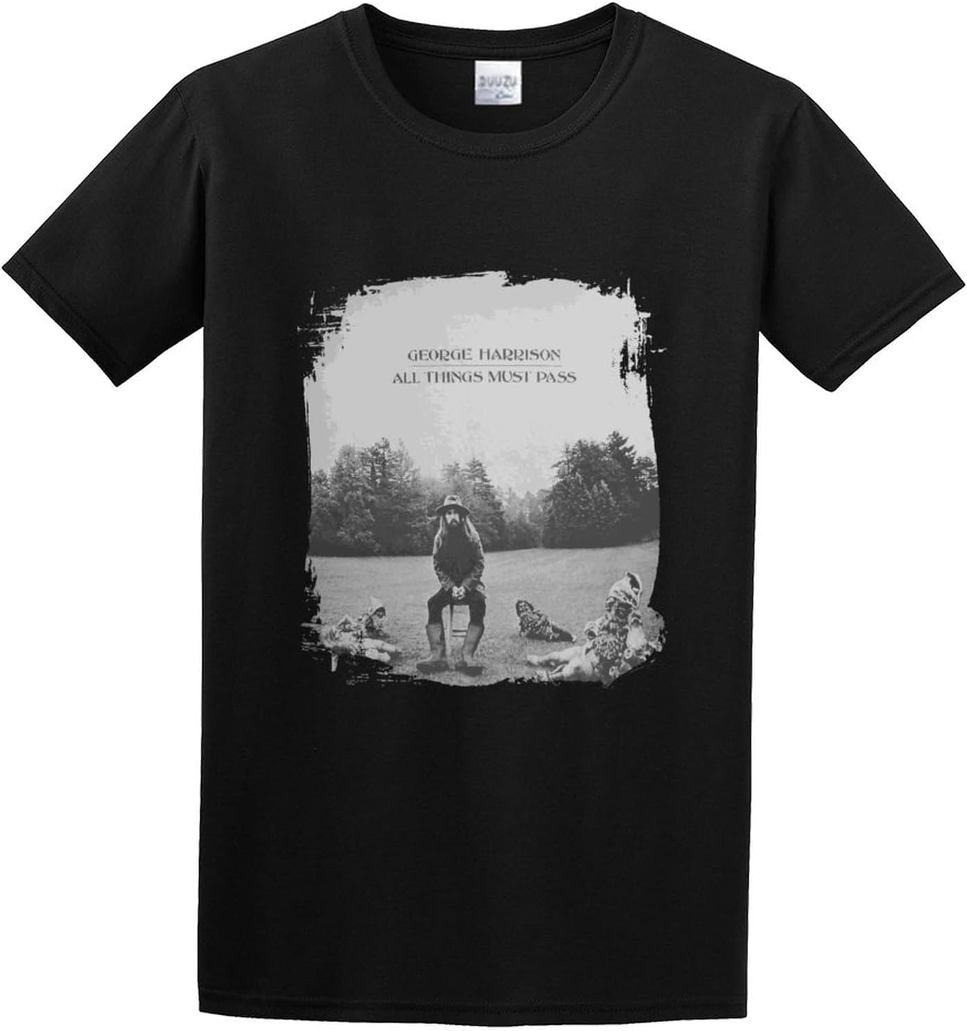 All Things Must Pass Men s Casual T Shirt XXL чёрный