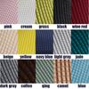 Solid Color Sofa Seat Slipcover Cushion Covers With Elastic Band Thick Jacquard Textured Cushion Covers For Sectional Sofa Slip