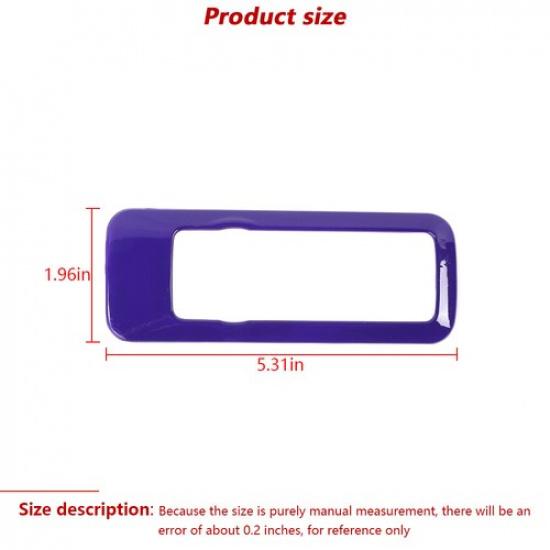 Head Light Switch Cover Trim Interior Accessories for Ford Bronco + Purple