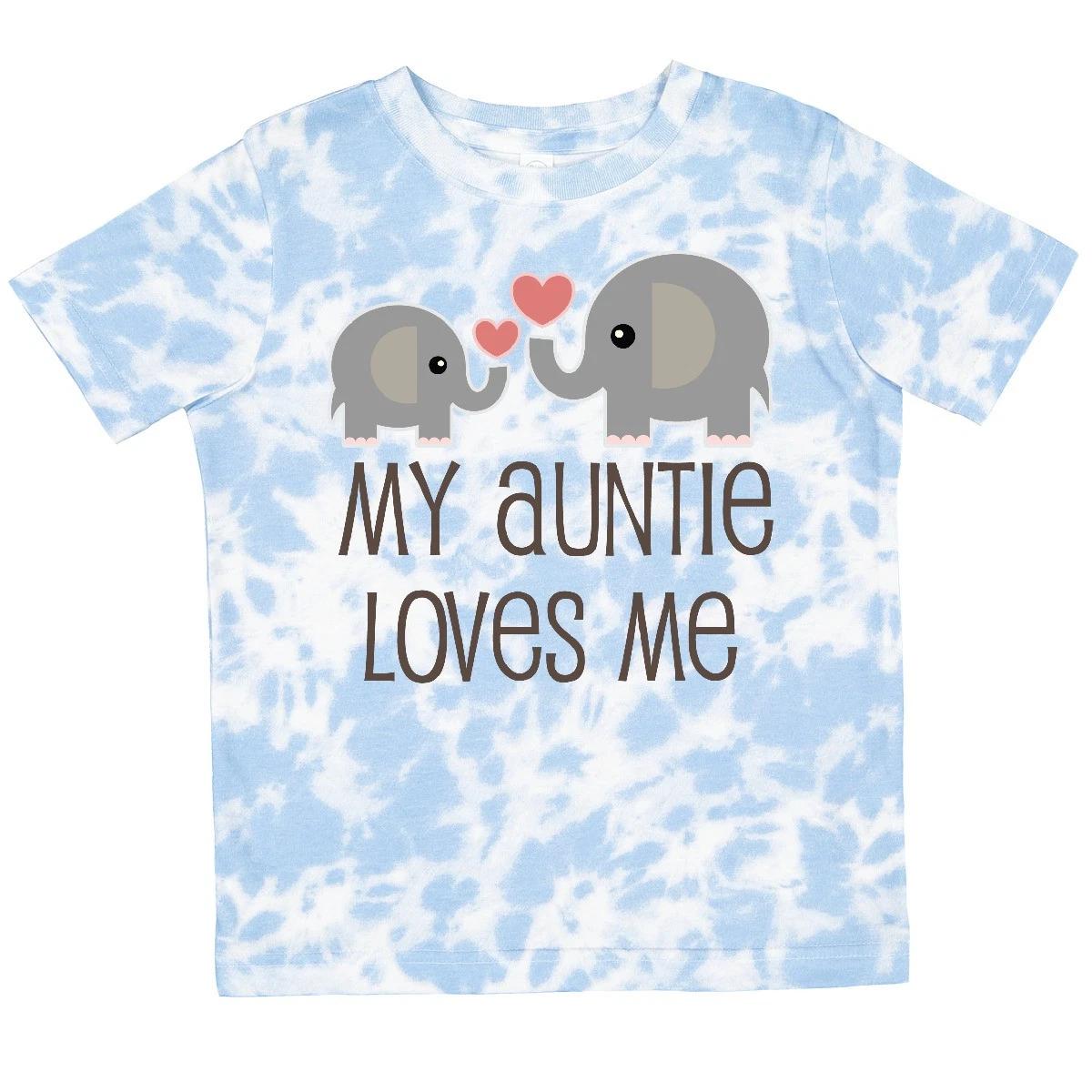 Inktastic My Auntie Loves Me Toddler T-Shirt From Nephew Childs Valentine Child 130