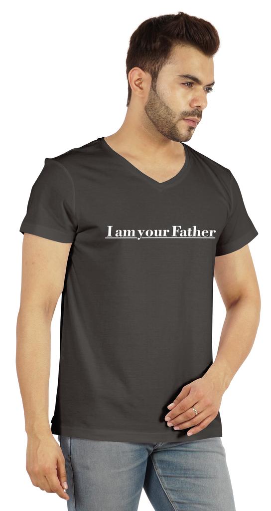 Inkmeso Men  S Tshirt   I Am Your Father   Graphic Quote Tee Shirt For Daddy Father  S Day