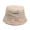 Portable Thick Warm Bucket Hat Lamb Cotton Adjustable Fisherman Cap Warm Beanies Panama Hat Girls Boys